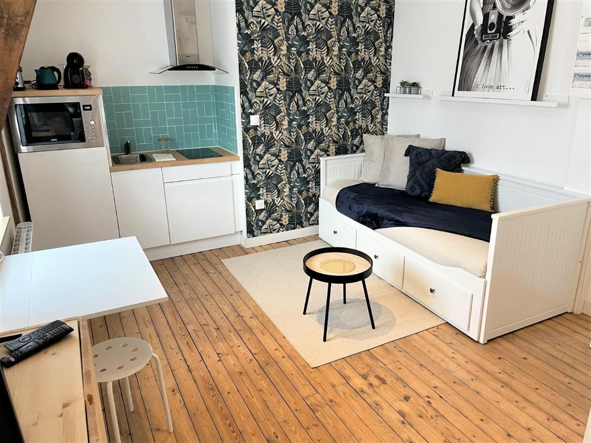 Studio proche hyper-centre avenue Jean Jaurès Reims Appartamento Esterno foto