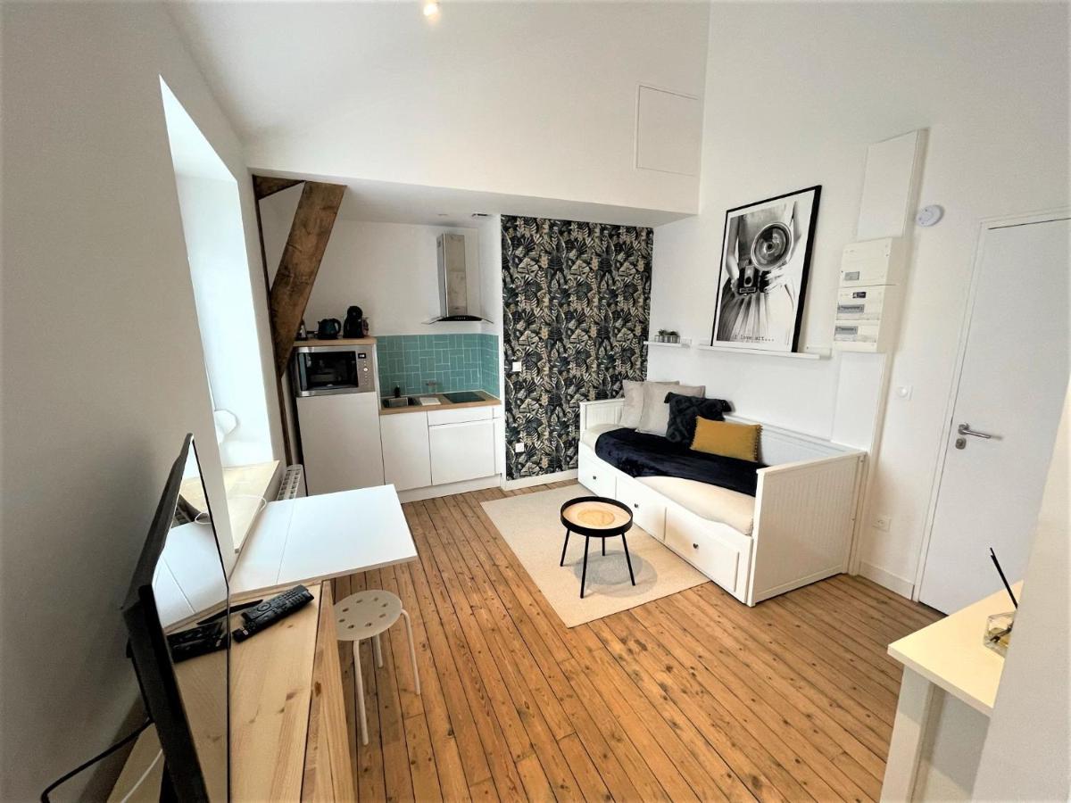 Studio proche hyper-centre avenue Jean Jaurès Reims Appartamento Esterno foto